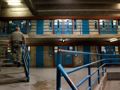 Security housing unit B at the California State Prison Sacramento on March 5, 2014, in Represa, California.