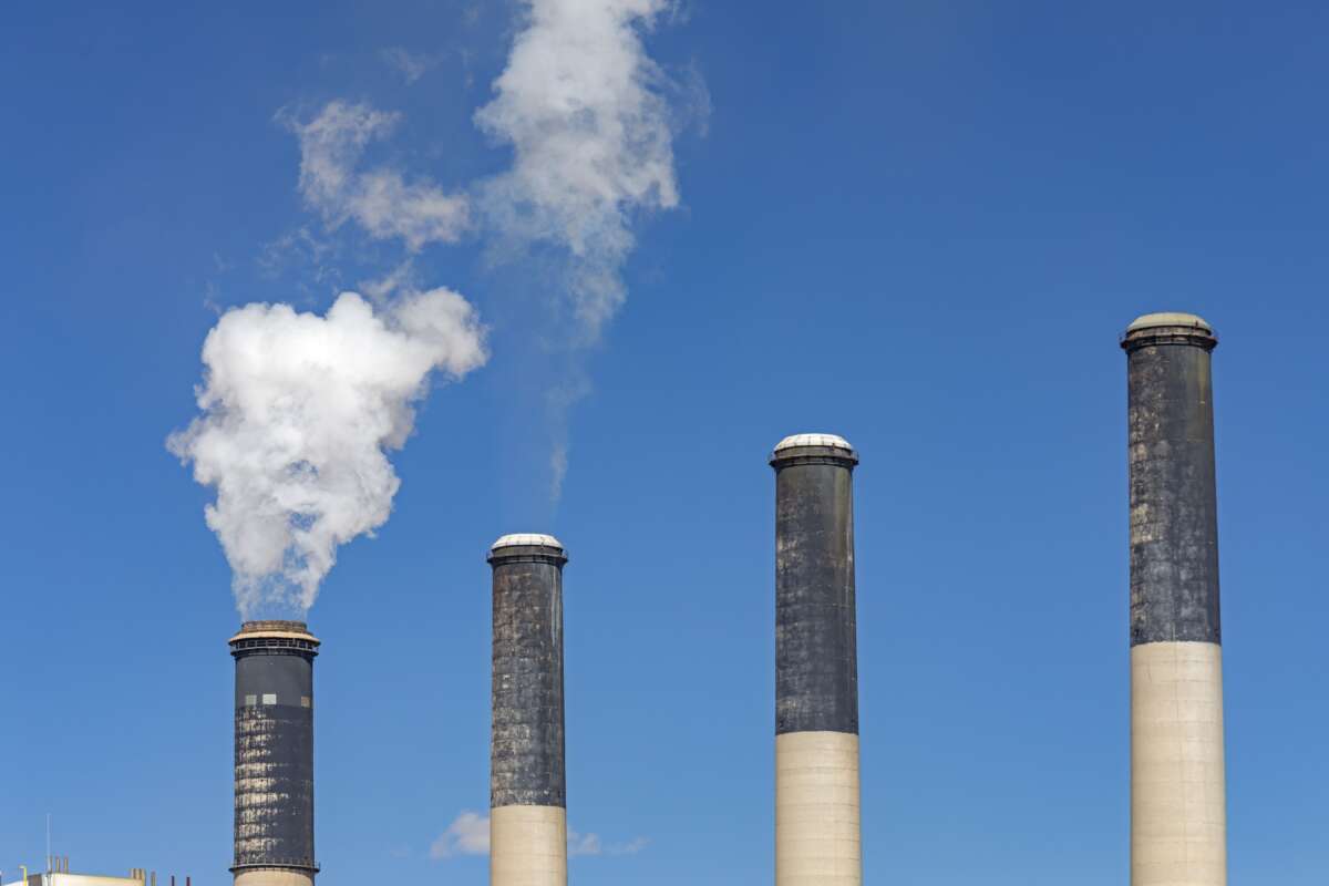 The Jim Bridger power plant in Rock Springs, Wyoming.